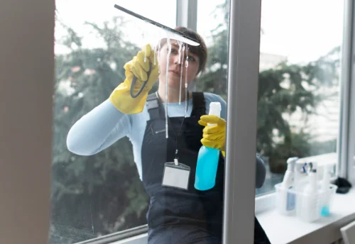Nettoyage de vitres intérieures et extérieures à Saint-Amand-Magnazeix